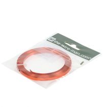 Prodotto Filo piatto di alluminio arancione 5 mm x 1 mm 2,5 m