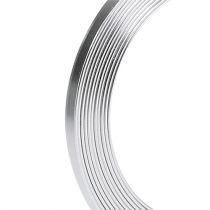 Prodotto Filo piatto in alluminio argento 5 mm x 1 mm 2,5 m