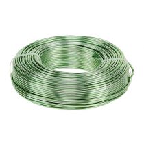 Prodotto Filo di alluminio Ø2mm 500g 60m Verde menta