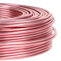 Filo di alluminio Ø2mm 500g 60m Rosa