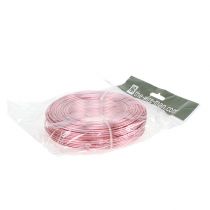 Prodotto Filo di alluminio Ø2mm 500g 60m rosa - Flessibile, versatile per fioristica, fai da te e decorazione