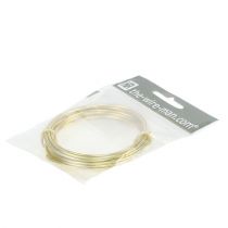 Prodotto Filo di alluminio 2mm oro 3m