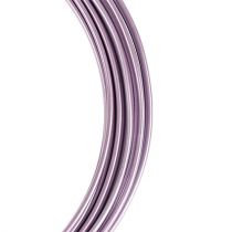 Prodotto Filo di alluminio 2mm viola chiaro 3m