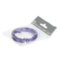 Prodotto Filo di Alluminio 2mm Viola 3m