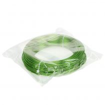 Prodotto Filo di alluminio Ø2mm Verde maggio 60m 500g Filo decorativo Filo per gioielli Filo per artigianato