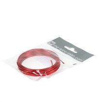 Prodotto Filo di Alluminio 2mm Rosso 3m