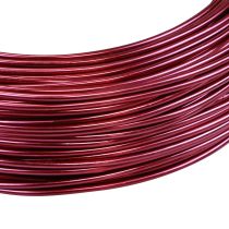 Prodotto Filo di alluminio Ø2mm 500g, 60m Rosa - Flessibile e versatile per gioielli fai da te, artigianato e decorazioni