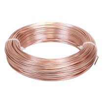 Prodotto Filo di alluminio filo di alluminio 2 mm filo per gioielli oro rosa 60 m 500 g