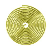 Lumaca alluminio lumaca metallo oro 2mm 120cm 2pz