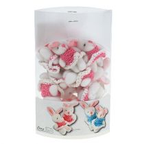 Prodotto Ciondolo Coniglio 5,5cm Rosa 9 pz