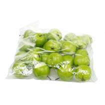 Prodotto Frutta decorativa mini mela verde artificiale 4,5 cm 24 pz