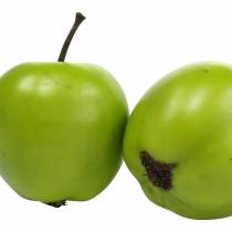 Prodotto Frutta decorativa mini mela verde artificiale 4,5 cm 24p
