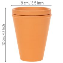 Prodotto Serbatoio d'acqua Aquasafe con fontanella per insetti, ideale per giardino, balcone e terrazzo, 12 cm, 3 pezzi.