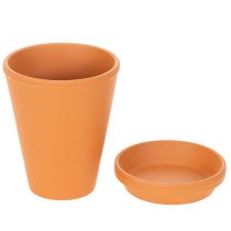 Prodotto Serbatoio d'acqua Aquasafe con fontanella per insetti, ideale per giardino, balcone e terrazzo, 12 cm, 3 pezzi.