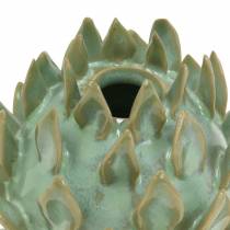 Vaso decorativo art shock verde ceramica Ø9,5 cm H9 cm