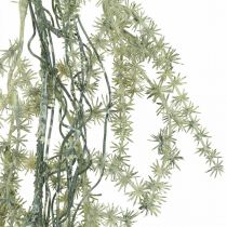 Prodotto Ghirlanda artificiale in larice satinato decoro bianco grigio 170 cm