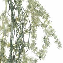 Prodotto Ghirlanda di asparagi artificiali bianco, grigio appendiabiti 170cm