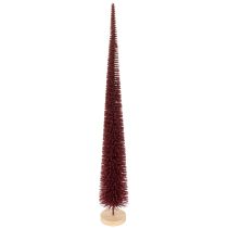 Prodotto Albero di Natale decorativo, figura slanciata su base di legno, 60 cm