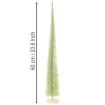 Prodotto Albero di Natale artificiale, albero decorativo su base in legno, 60 cm