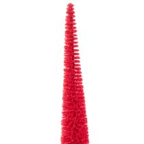 Prodotto Albero di Natale decorativo stretto, albero di Natale artificiale su base in legno, 40 cm, 3 pezzi