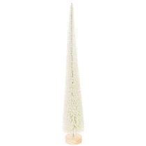 Prodotto Albero di Natale decorativo con base in legno per decorazioni invernali, 40 cm, 3 pezzi