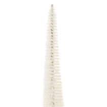Prodotto Albero di Natale decorativo con base in legno per decorazioni invernali, 40 cm, 3 pezzi