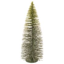 Prodotto Albero di Natale artificiale verde con supporto per decorazione da tavolo, 90 cm