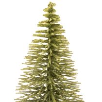 Prodotto Albero di Natale artificiale verde con supporto per decorazione da tavolo, 90 cm