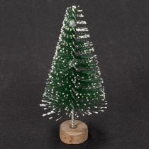 Prodotto Mini alberi di Natale artificiali, decorativi da tavola per Natale, ricoperti di neve, 6 cm, 12 pezzi