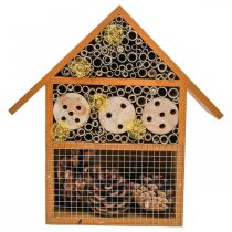 Prodotto Decorazione per balcone casa per insetti hotel per insetti arancio solare 23x24cm
