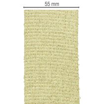 Prodotto Nastro decorativo con glitter, nastro largo per confezioni regalo, 55 mm di larghezza, 15 m di lunghezza