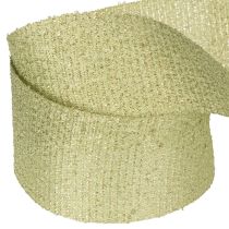 Prodotto Nastro decorativo con glitter, nastro largo per confezioni regalo, 55 mm di larghezza, 15 m di lunghezza