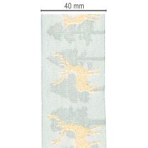 Prodotto Nastro regalo con renne e alberi di Natale, 40 mm x 18 m