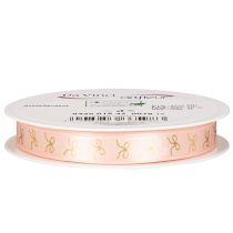 Prodotto Nastro regalo con fiocchi dorati, 15 mm, 18 m