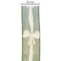 Prodotto Nastro regalo con fiocchi per idee creative, 25 mm x 18 m