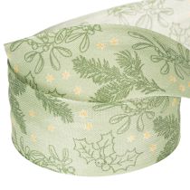 Prodotto Nastro regalo con agrifoglio e vischio, 40 mm, 15 m