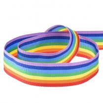 Prodotto Nastro decorativo regalo nastro arcobaleno multicolore 25mm 20m