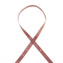 Prodotto Nastro in velluto Nastro decorativo Buona Pasqua rosa 15 mm 5 m