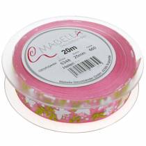 Prodotto Nastro di organza farfalla 25 mm nastro decorativo rosa nastro regalo 20 m