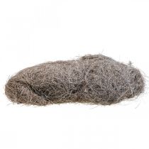Prodotto Materiale artigianale in fibre di palma, palma palmyra lavata bianca, 1 kg