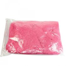 Materiale artigianale, erba di sisal, materiale naturale rosa 300g