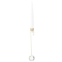 Prodotto Candele a forma di albero, candele a LED con luce gialla cristallina, 31 cm, 10 pezzi