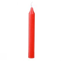 Prodotto Candele per albero candele a bastoncino Ø13mm candele rosse 10,5 cm 44 pezzi