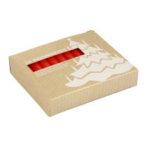 Prodotto Candele per albero rosse 20 pz