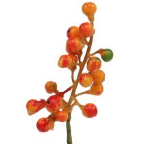 Mazzo di bacche arancio L20cm