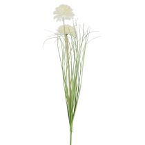 Fiori artificiali palla fiore allium ornamentale cipolla artificiale bianco 90 cm