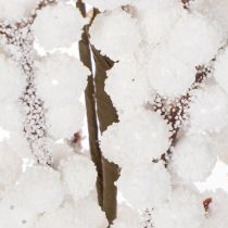 Prodotto Decorazione invernale artificiale a forma di ramo con bacche e pigne, 60 cm.
