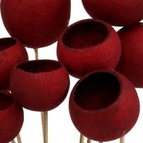 Bell Cup Mix su stecco Rosso Scuro 15pz