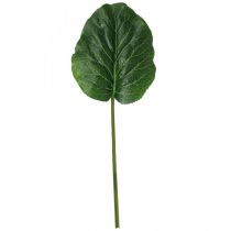 Prodotto Pianta Artificiale Verde Bergenia Pianta Verde Artificiale 53cm