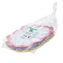 Prodotto buste per fiori in pizzo di carta batik Ø19cm 25 pz